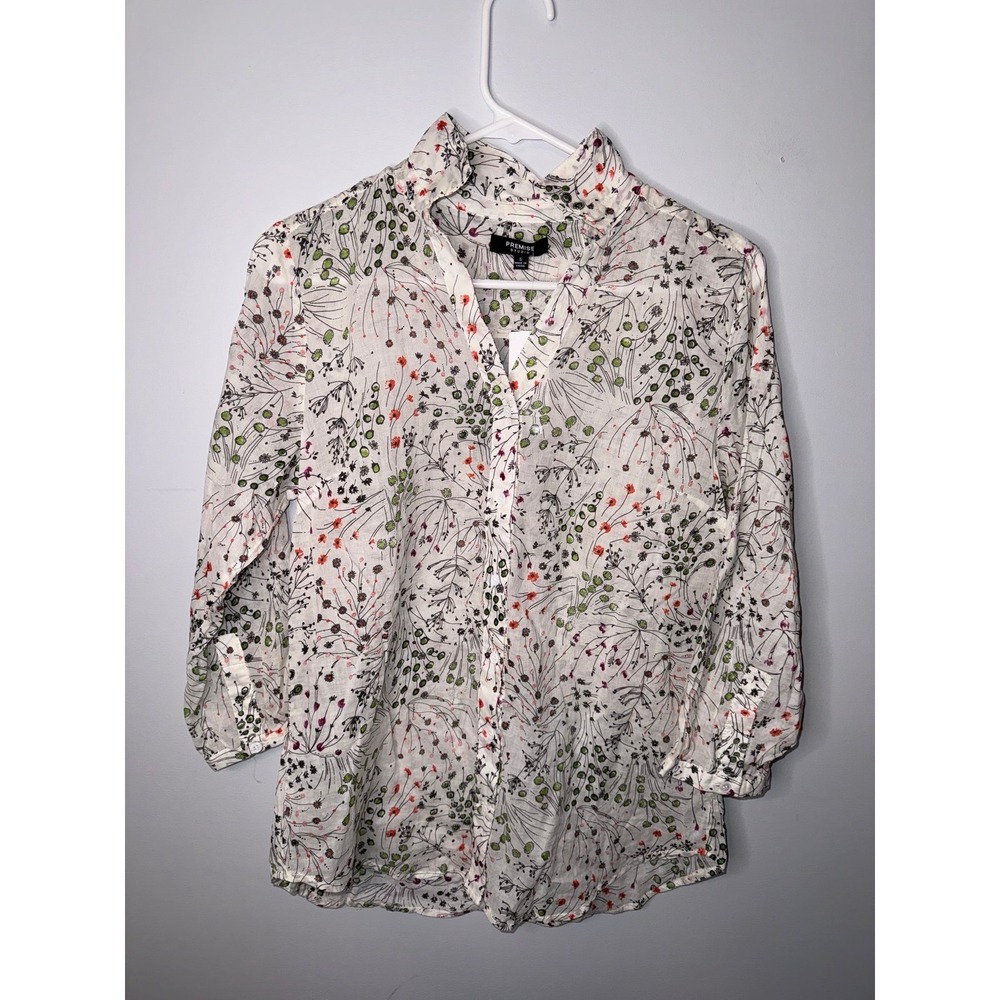 Premise Studio White Blouse
